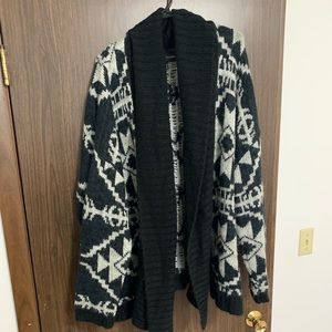 aztec pattern sweater